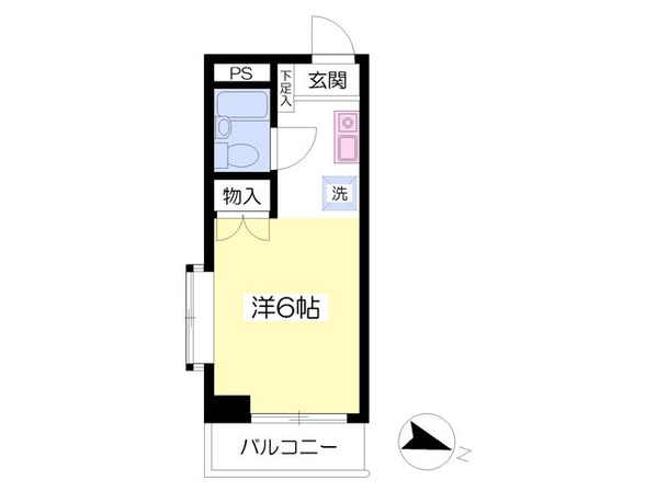 コスモドールの物件間取画像